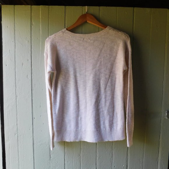 🎀 Milky White Cable Sweater - Picture 10 of 12